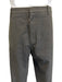 Balmain Size 52 Dark Gray Cotton Solid Slim Khakis Men's Pants Dark Gray / 52
