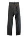 Balmain Size 52 Dark Gray Cotton Solid Slim Khakis Men's Pants Dark Gray / 52