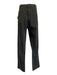 Balmain Size 52 Dark Gray Cotton Solid Slim Khakis Men's Pants Dark Gray / 52