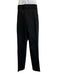 Louis Vuitton Size 56 Black Cotton Solid Khakis Men's Pants Black / 56