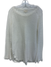 Ann Mashburn Size L White Cotton Knit Long Sleeve Crew Neck Sweater White / L