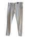 AG Size 30 White Cotton Blend 5 Pocket Zip Fly Skinny Ankle mid rise Jeans White / 30