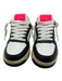 Philippe Model Shoe Size 37 Pink, White, black Leather Upper Lace Up Sneakers Pink, White, black / 37