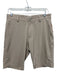 Peter Millar Size 30 Tan Synthetic Solid Khakis Men's Shorts Tan / 30