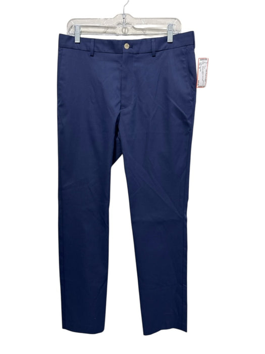 Peter Millar Size 32 Navy Synthetic Solid Khaki Men's Pants Navy / 32