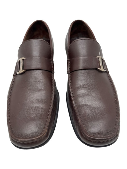 Salvatore Ferragamo Shoe Size 9 AS IS Brown Leather Buckle Men's Shoes Brown / 9