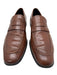 Salvatore Ferragamo Shoe Size 9 Brown Leather Stacked Heel Men's Shoes Brown / 9