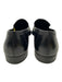 Salvatore Ferragamo Shoe Size 9 Black Leather Stacked Heel Men's Shoes Black / 9