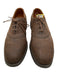 Allen Edmonds Shoe Size 9 Brown Leather Stacked Heel Lace Up Men's Shoes Brown / 9