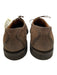 Allen Edmonds Shoe Size 9 Brown Leather Stacked Heel Lace Up Men's Shoes Brown / 9
