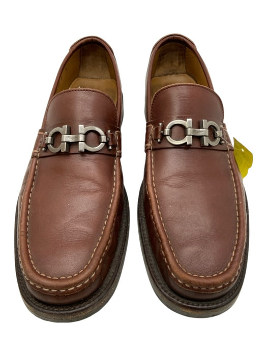 Salvatore Ferragamo Shoe Size 9 Brown Leather Horsebit Men's Shoes Brown / 9