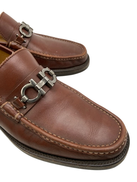 Salvatore Ferragamo Shoe Size 9 Brown Leather Horsebit Men's Shoes Brown / 9