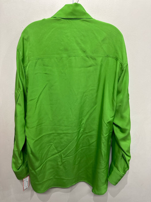Christopher John Rogers Green Trouser Blouse Pant Set