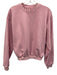 SKIMS Size M Pink Cotton & Polyester Long Sleeve Crew Neck Sweatshirt Pink / M