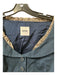 Moschino Size Est S Teal Cotton Blend Ruffle Side Zip Button Skirt Set Teal / Est S