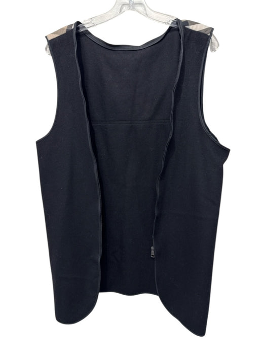 Burberry Brit Size 14 Black, Beige, Red Wool Blend Novacheck Lining Liner Jacket Black, Beige, Red / 14