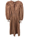 Hunter Bell Size S Dusty Pink Cotton 3/4 Balloon Sleeve Shirred Waist Dress Dusty Pink / S