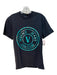 Versace Jeans Couture NWT Size S Black Cotton logo T shirt Shirt S