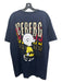 Iceberg Size XXL Navy Cotton Graphic T-shirt Shirt XXL