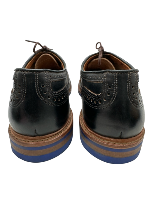 Allen Edmonds Shoe Size 14 Black Leather Solid Brogue Men's Shoes Black / 14