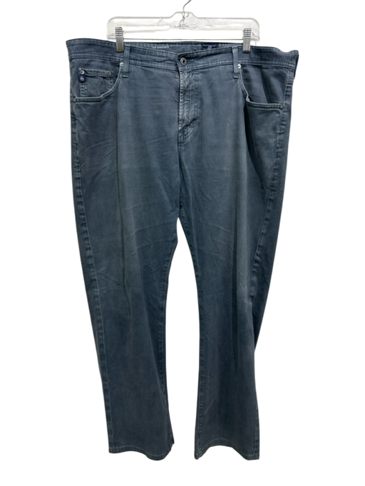 AG Size 40 Faded Blue Cotton Blend Solid Khakis Men's Pants Faded Blue / 40