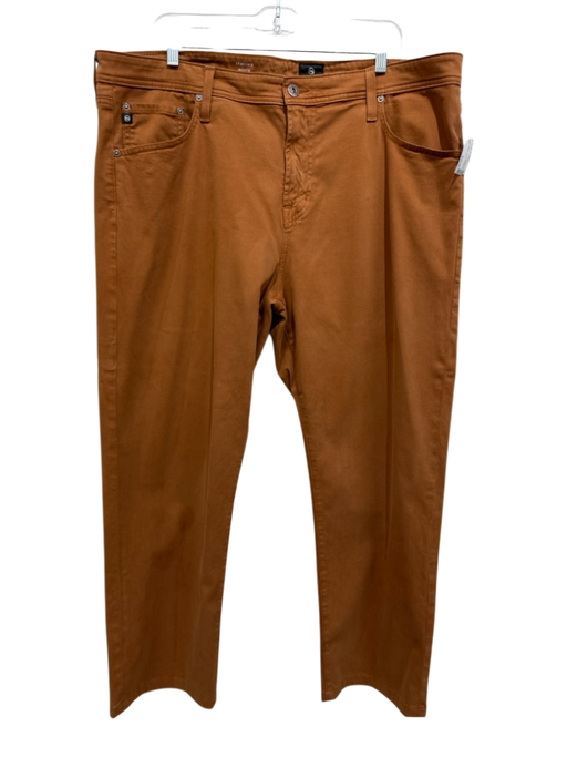 AG Size 40 Orange Cotton Blend Solid Khakis Men's Pants Orange / 40