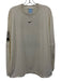Nocta AS IS Size 4XL White & Black Nylon Solid Men's Long Sleeve Shirt White & Black / 4XL