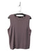 Lafayette Size XXL Mauve Knit Wool Crew Neck Sleeveless Shell Top Mauve / XXL