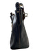 Dooney & Bourke Black Leather Pebbled Shoulder Bag Gold Hardware Bucket Bag Black