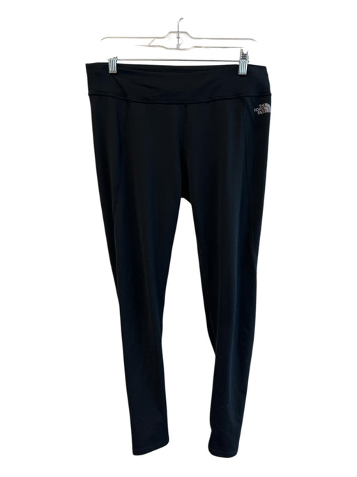 The North Face Size L Black Polyester Blend Mid Rise Elastic Waist Leggings Black / L