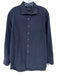 Stenstroms Size L Black Cotton Cordouroy Button Up Men's Long Sleeve Shirt Black / L