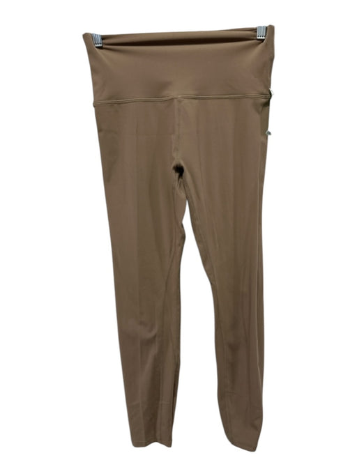 Varley Size S Brown Nylon Elastic Waist Leggings Brown / S