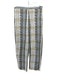 Ace & Jig Size S White, Beige, Multi Cotton Geometric Print Elastic Waist Pants White, Beige, Multi / S