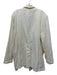 BOHEME Size 4 Yellow Linen Double Breasted Long Sleeve Pockets Oversized Jacket Yellow / 4