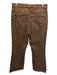 DL 1961 Size 31 Brown & Black Cotton Blend Denim zip fly Animal Print Jeans Brown & Black / 31