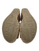 Pedro Garcia Shoe Size 39.5 Brown Suede Cut Outs Round Toe Raffia Sandals Brown / 39.5