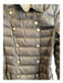 Burberry Brit Size XS Green Polymide Goose Down Puffer Epaulets Pockets Jacket Green / XS