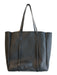 Balenciaga Gray Soft Leather Structured Minimalist Logo Top Handle Bag Gray / Large