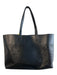 Tom Ford Black Calfskin Leather Perforated Interior Pockets shoulder bag Bag Black / One Size