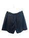 The Kooples Size 42 Black Wool Elastic Drawstring Pockets Knee Length Shorts Black / 42