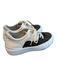 Fendi Shoe Size 38 White & Brown Leather Canvas Monogram Logo Lace Up Shoes White & Brown / 38