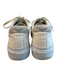 Fendi Shoe Size 38 White & Brown Leather Canvas Monogram Logo Lace Up Shoes White & Brown / 38