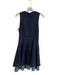 Derek Lam 10 Crosby Size 2 Dark denim Cotton V Neck Contrast Stitch Dress Dark denim / 2