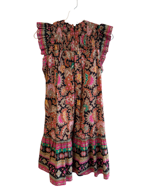Love The Label Size Small Black, Pink & Multi No Fabric Tag Back Zip Dress Black, Pink & Multi / Small