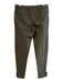 Veronica Beard Size 2 Olive Green Cotton Blend Zip Fly Mid Rise Pants Olive Green / 2