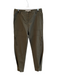 Veronica Beard Size 2 Olive Green Cotton Blend Zip Fly Mid Rise Pants Olive Green / 2
