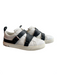 Valentino Shoe Size 36.5 White & Black Leather Round Almond Toe Strapy Shoes White & Black / 36.5
