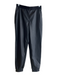 Wolford Size XS Black Polyurethane Stretch Waist Zip Pockets Jogger Leggings Black / XS