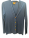 Tory Burch Size M Navy Wool Long Sleeve Button Detail Cardigan Cardigan Navy / M