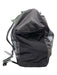 Patagonia Black & Gray Nylon Ruched Backpack Zip closure Bag Black & Gray / M